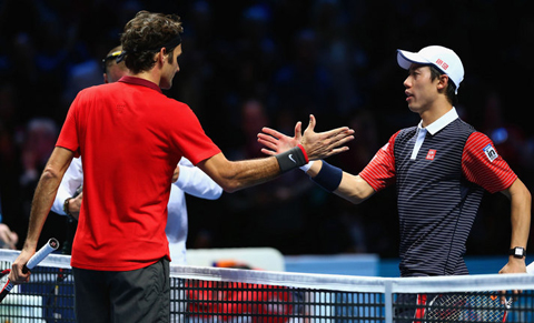 ATP World Tour Finals: Federer vs Nishikori