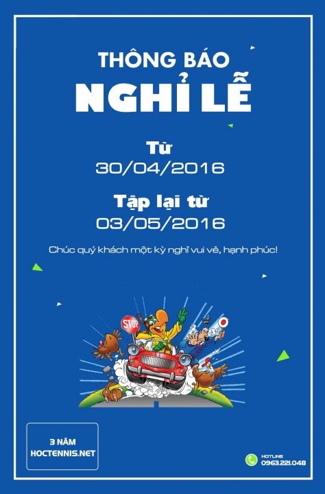 Nghi le tennis 30-04-16