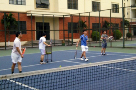 Học Tennis - Lớp dạy tennis cơ bản CB1 ở Cầu giấy, Hà nội