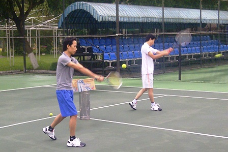 Lớp học tennis cơ bản ở Kim Mã, Ba Đình, Hà nội
